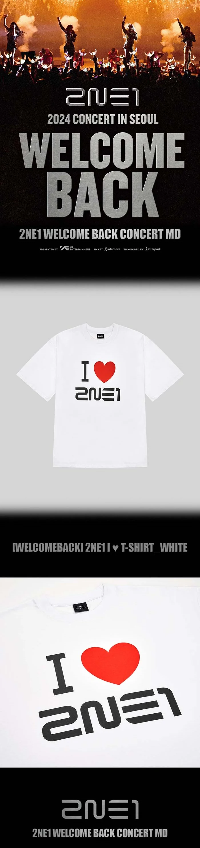 2NE1 - WELCOMEBACK MD T-SHIRTS - Image 3