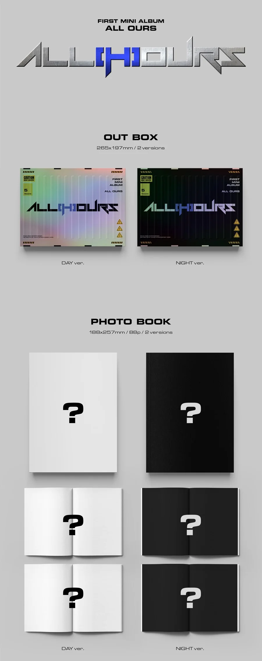ALL(H)OURS - ALL OURS *DEBUT RELEASE* - Image 2