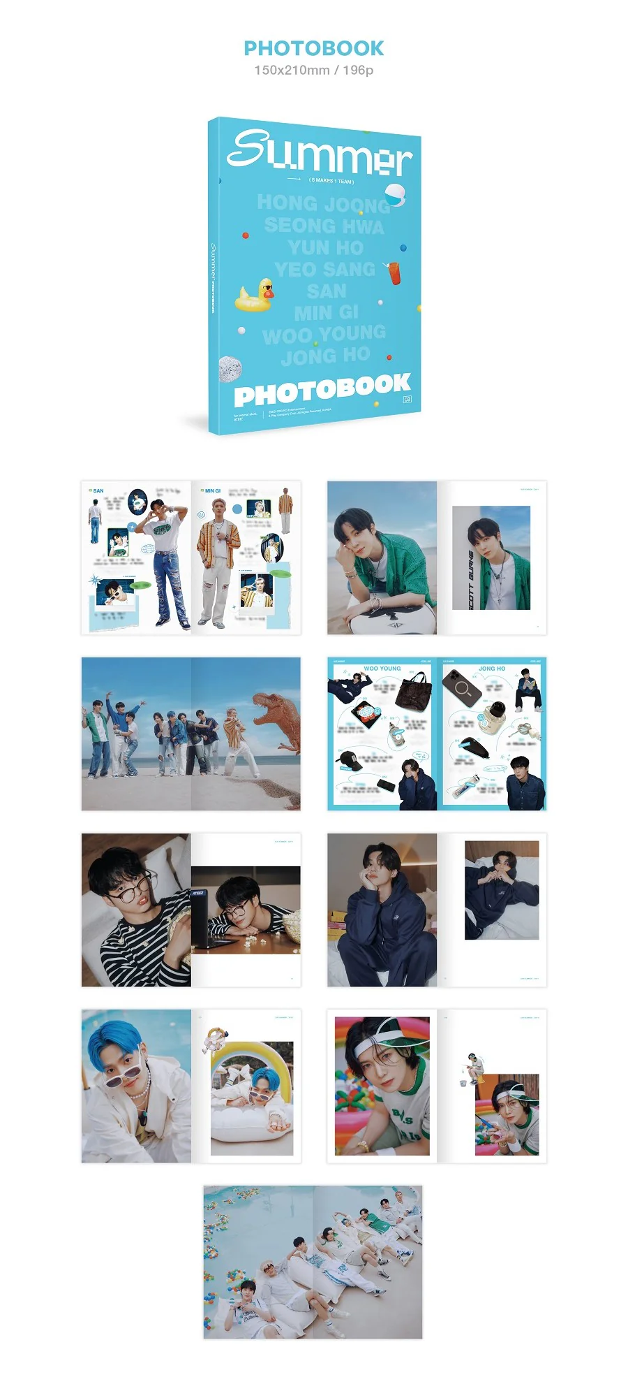 ATEEZ - 2023 SUMMER PHOTOBOOK - Image 3