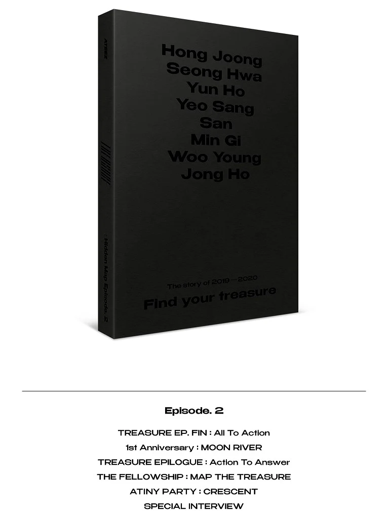 ATEEZ - ATEEZ TREASURE : Hidden Map Episode 2 - Image 2