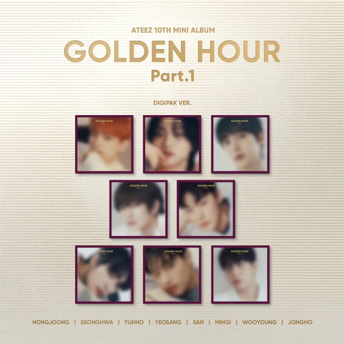 ATEEZ - GOLDEN HOUR Part.1 / Digipak Ver.