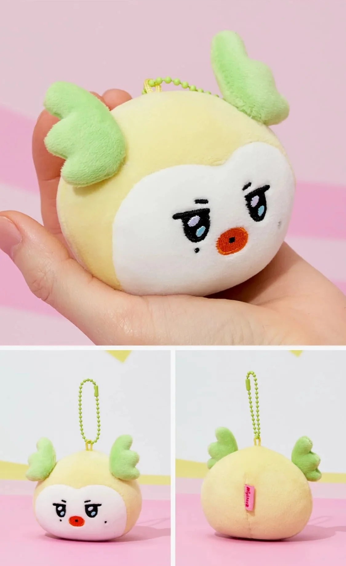 ATEEZ - MIGHTEEZ Face Plush Keyring - Image 6
