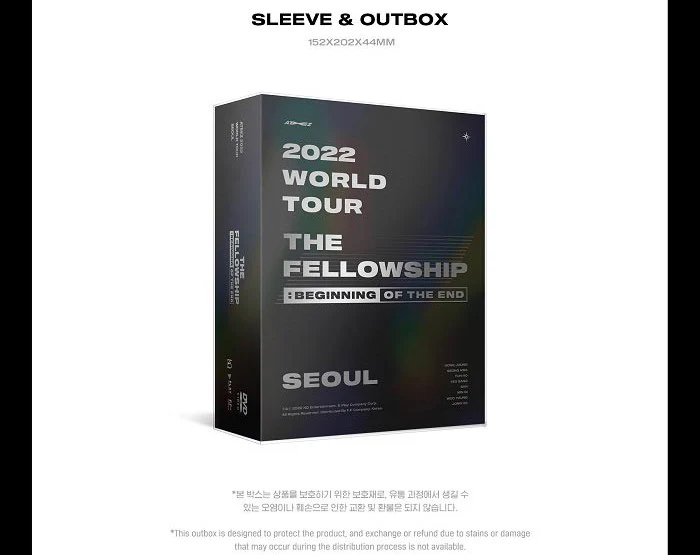 ATEEZ - THE FELLOWSHIP : BEGINNING OF THE END SEOUL DVD (2 DISC) - Image 3