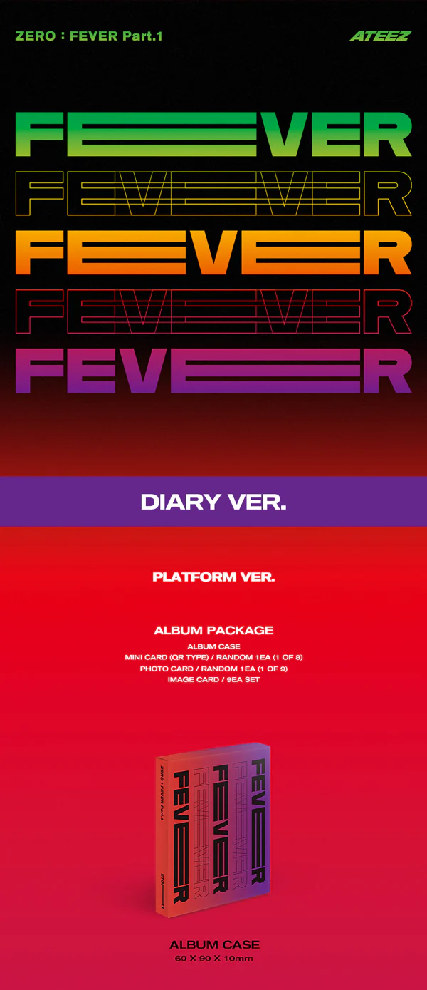 ATEEZ - ZERO : FEVER Part.1 / PLATFORM ALBUM - Image 3
