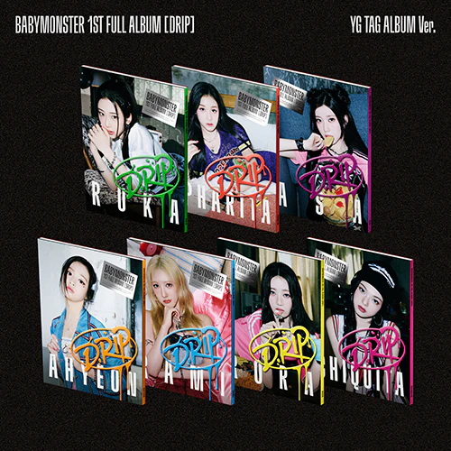 BABYMONSTER - DRIP / YG TAG ALBUM Ver.