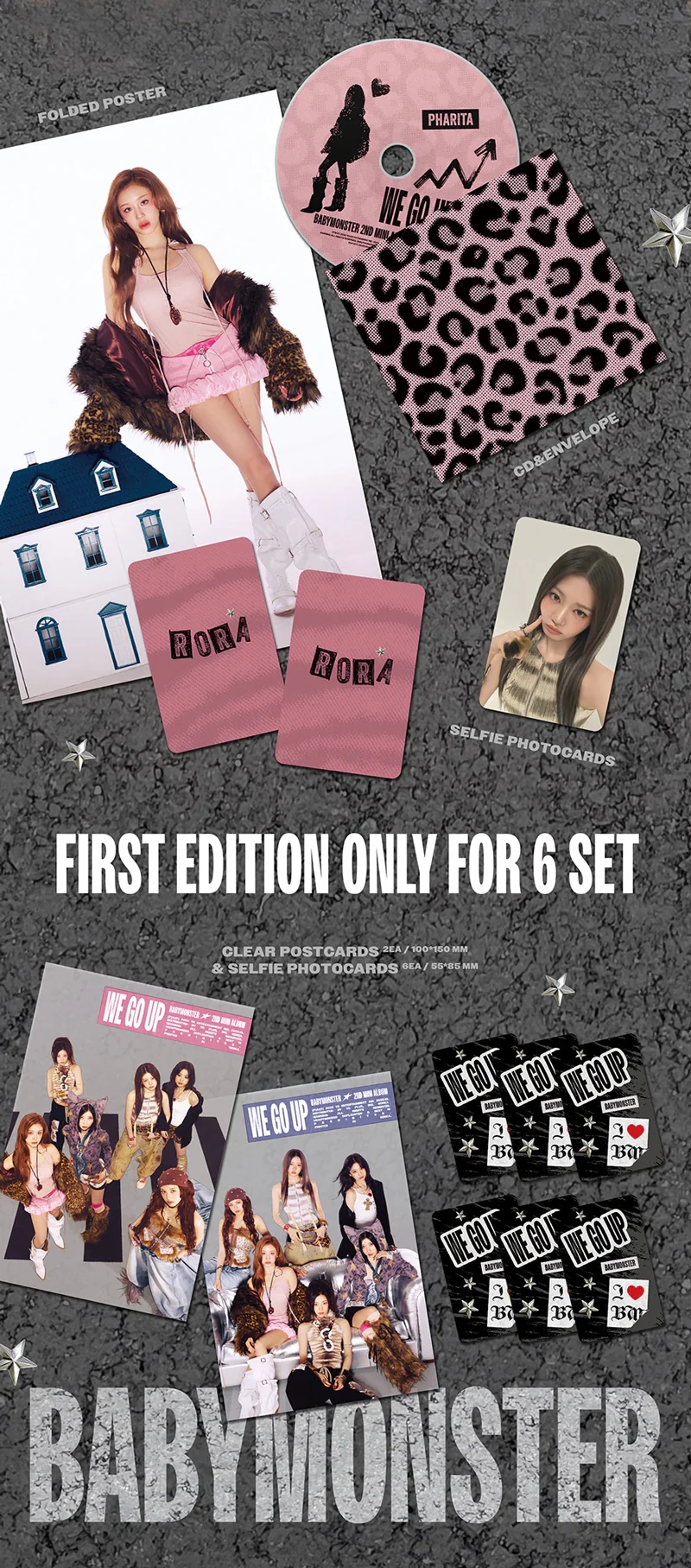 BABYMONSTER -  WE GO UP / Pattern Ver. - Image 3