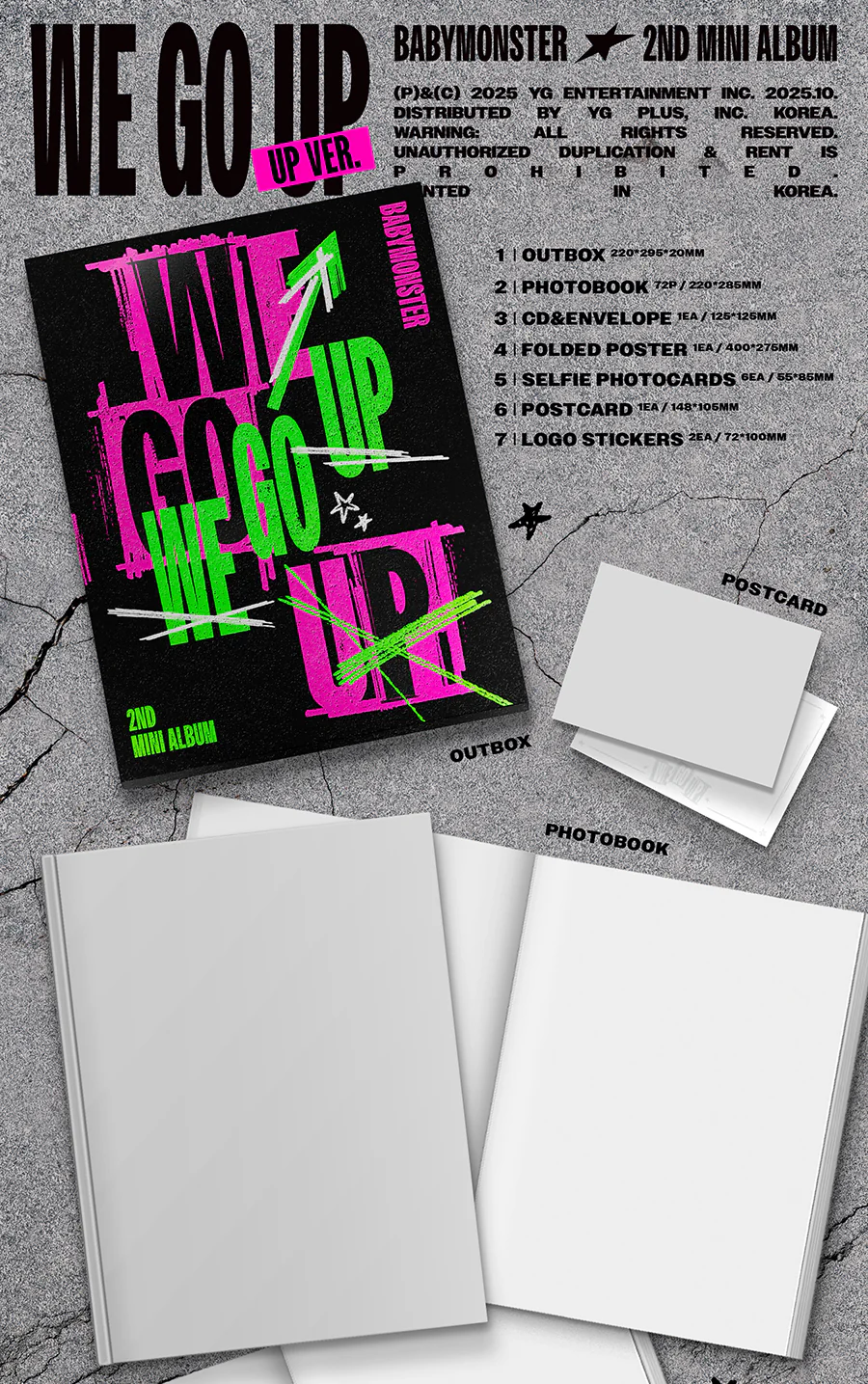 BABYMONSTER - WE GO UP / UP Ver. - Image 2