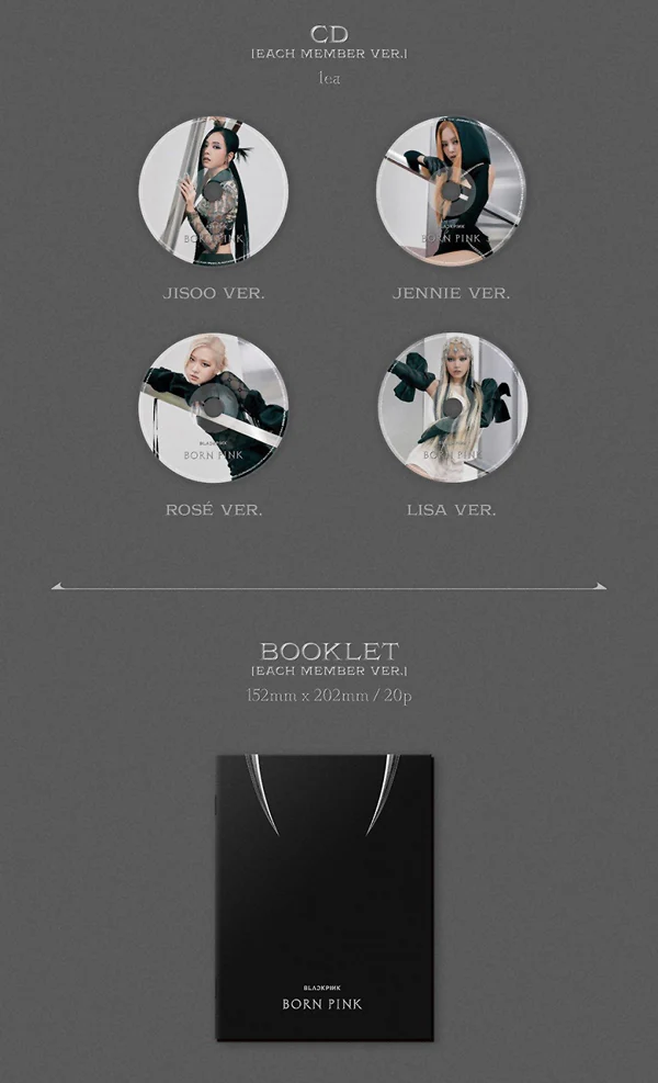 BLACKPINK - BORN PINK (Digipack Ver. - Choose a Member) - Image 3