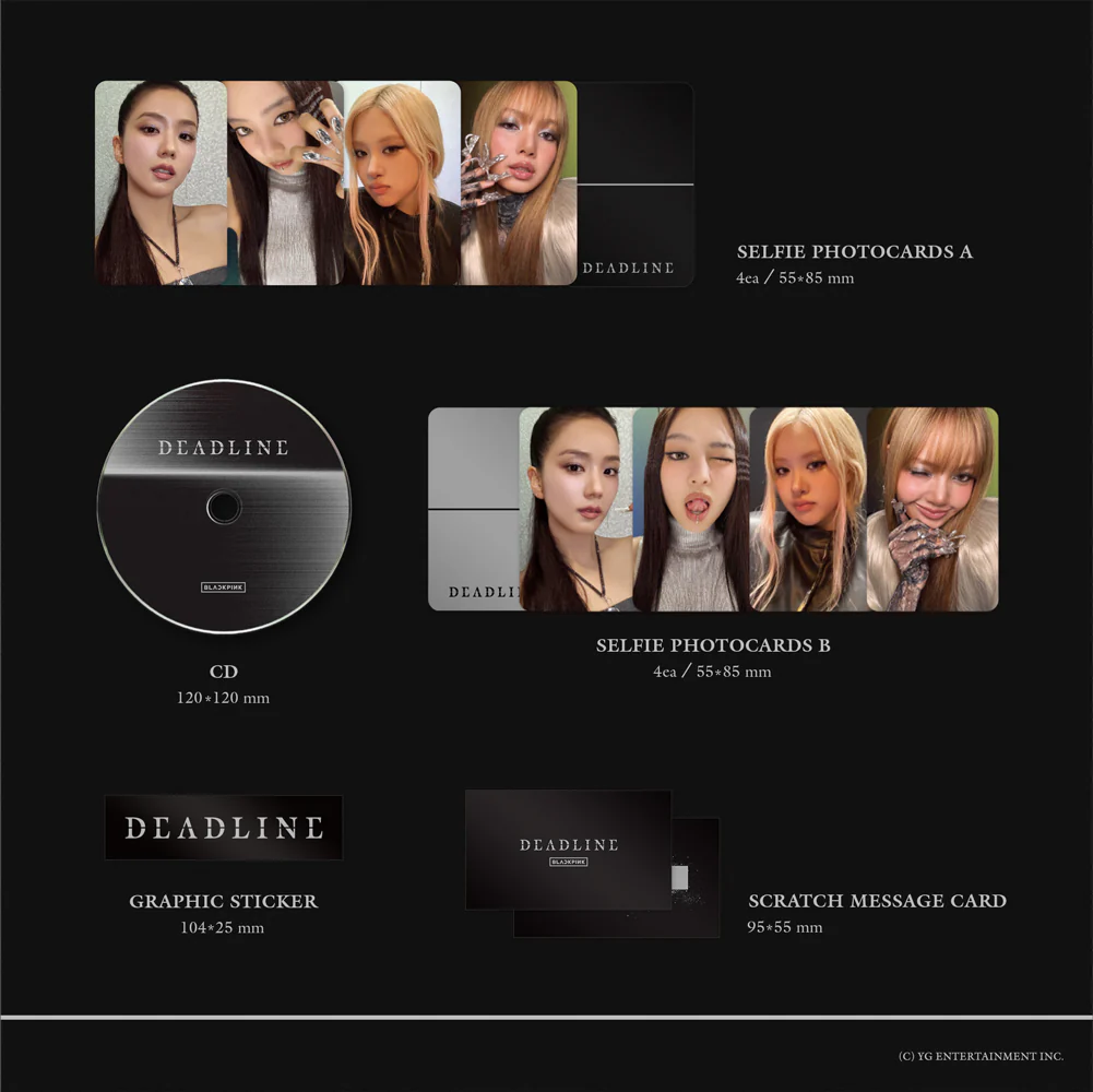 BLACKPINK - DEADLINE / Gray ver. - Image 3