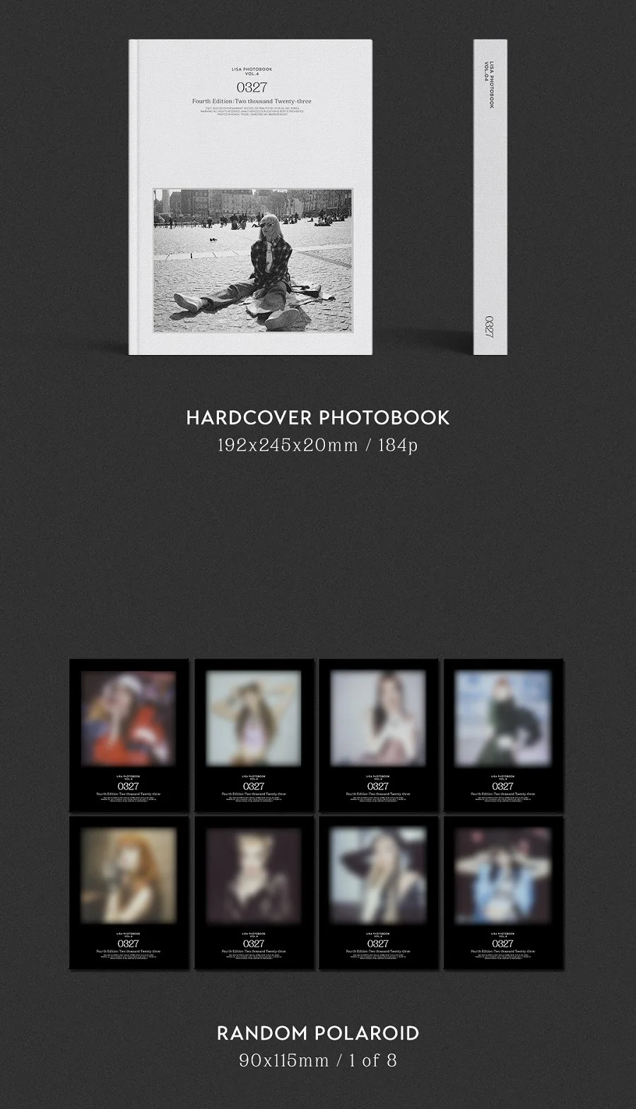 LISA (BLACKPINK) : PHOTOBOOK - 0327 (Vol.4) - Image 3