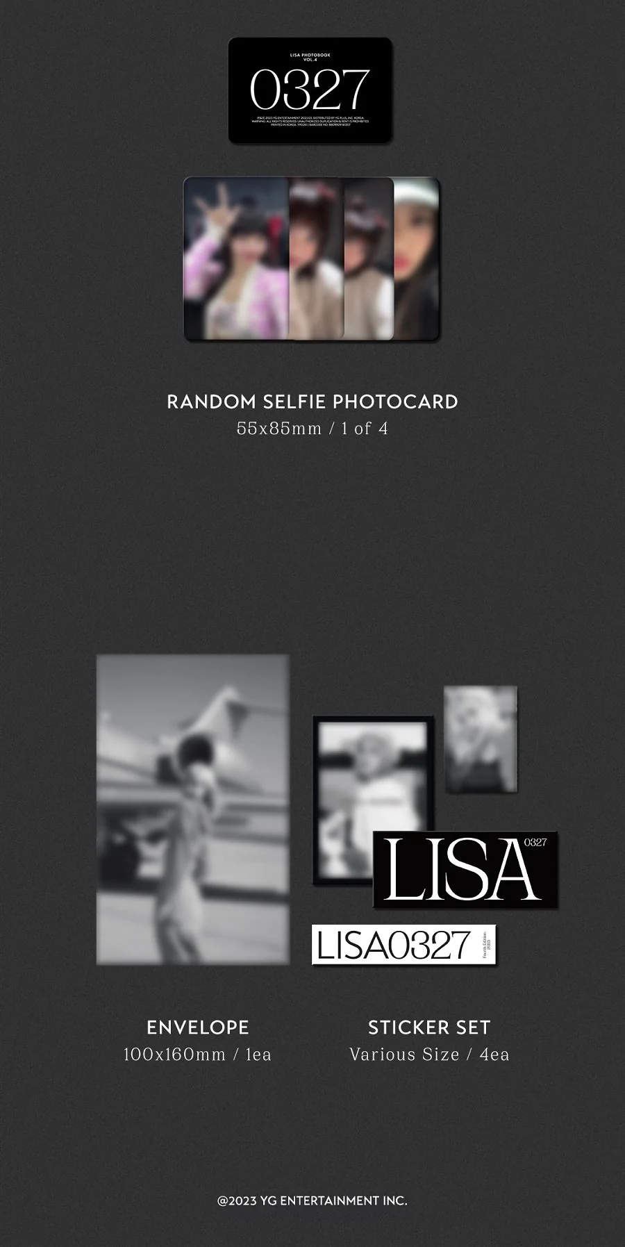 LISA (BLACKPINK) : PHOTOBOOK - 0327 (Vol.4) - Image 4
