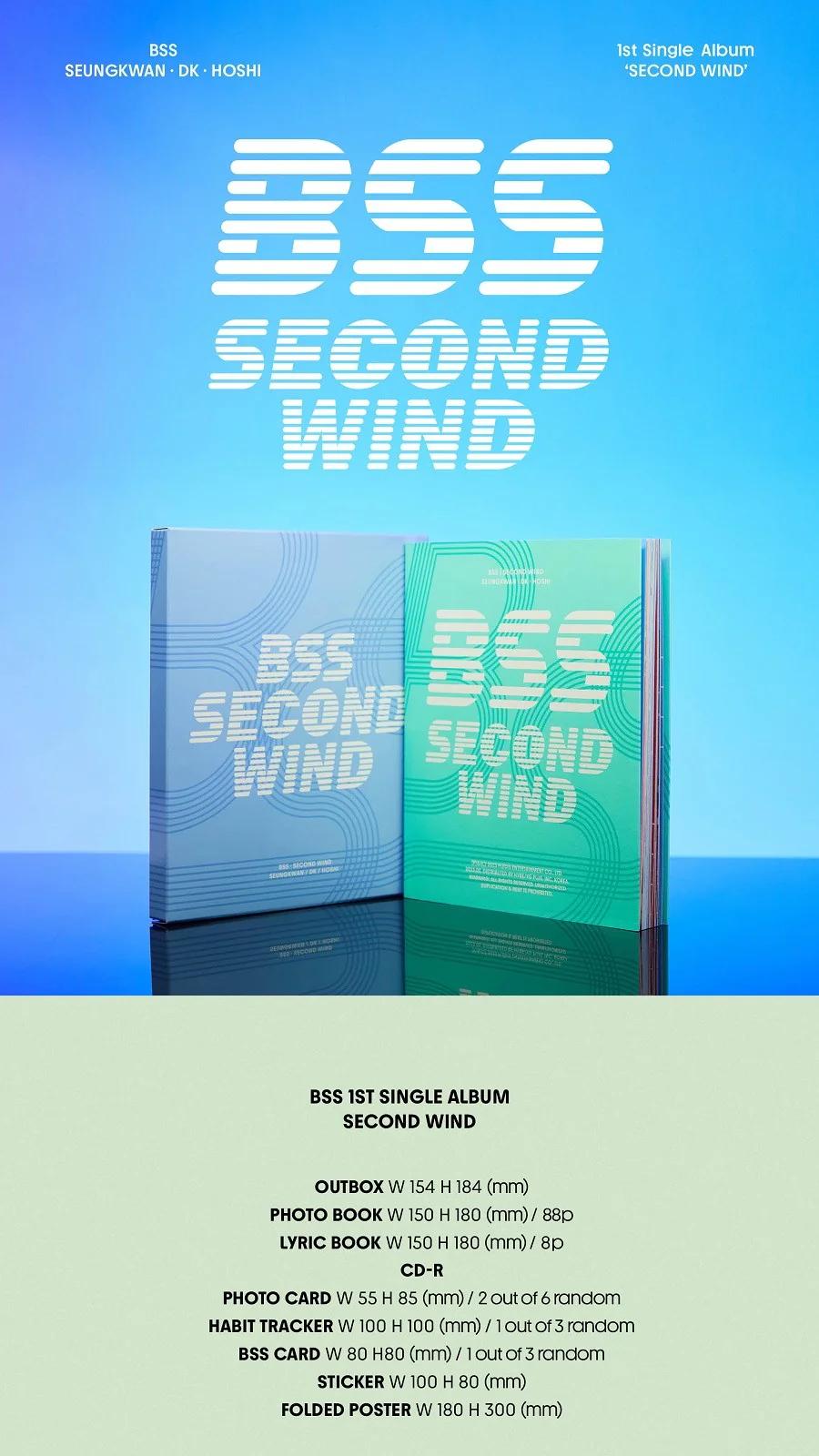 BSS (Seungkwan-DK-Hoshi/SEVENTEEN) - SECOND WIND - Image 2