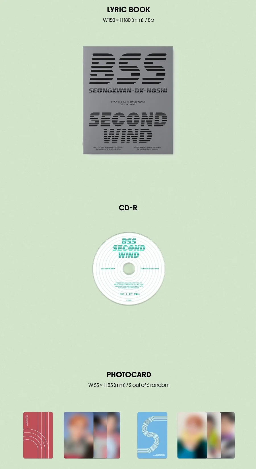 BSS (Seungkwan-DK-Hoshi/SEVENTEEN) - SECOND WIND - Image 5