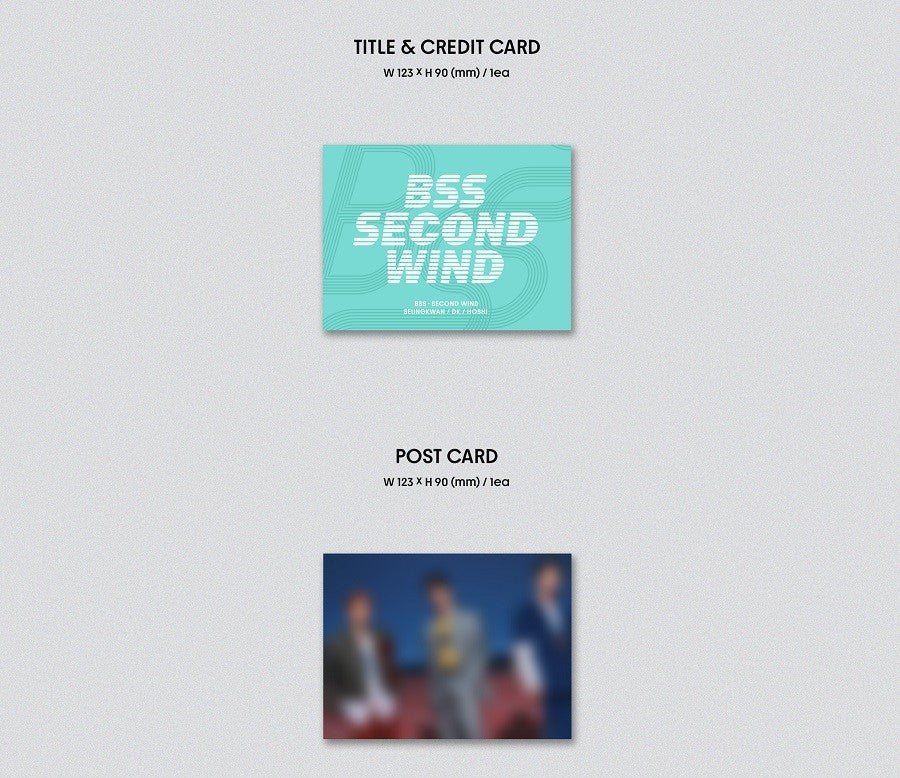 BSS (Seungkwan-DK-Hoshi/SEVENTEEN) - SECOND WIND (KiT ver.) - Image 3