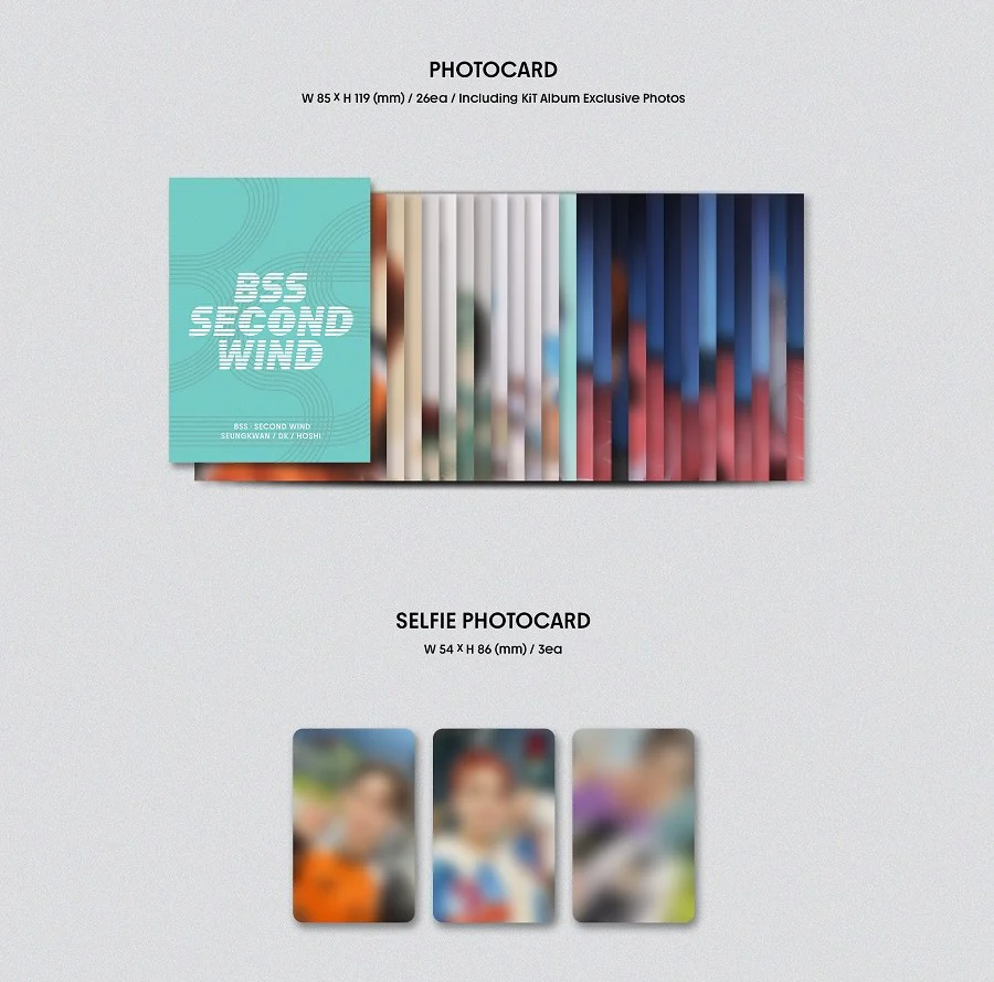 BSS (Seungkwan-DK-Hoshi/SEVENTEEN) - SECOND WIND (KiT ver.) - Image 4