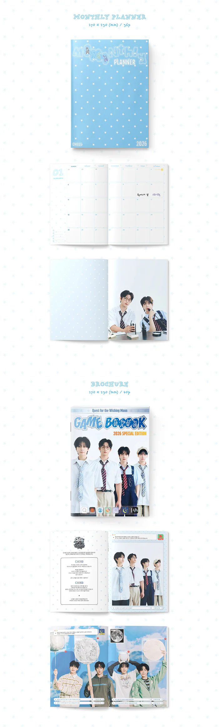 ONEUS - 2026 SEASON'S GREETINGS / Quest for the Wishing Moon + BONUS *LIMITED PREORDER* - Image 4