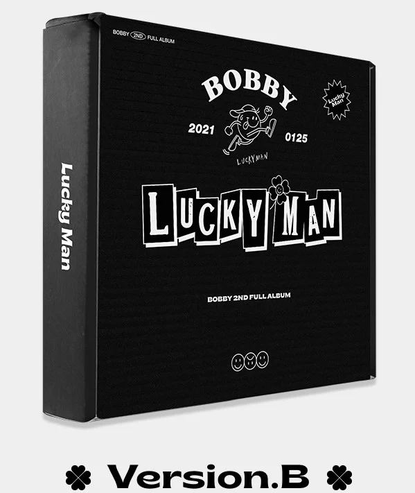 BOBBY (IKON) - 2nd FULL ALBUM : LUCKY MAN (B Ver)