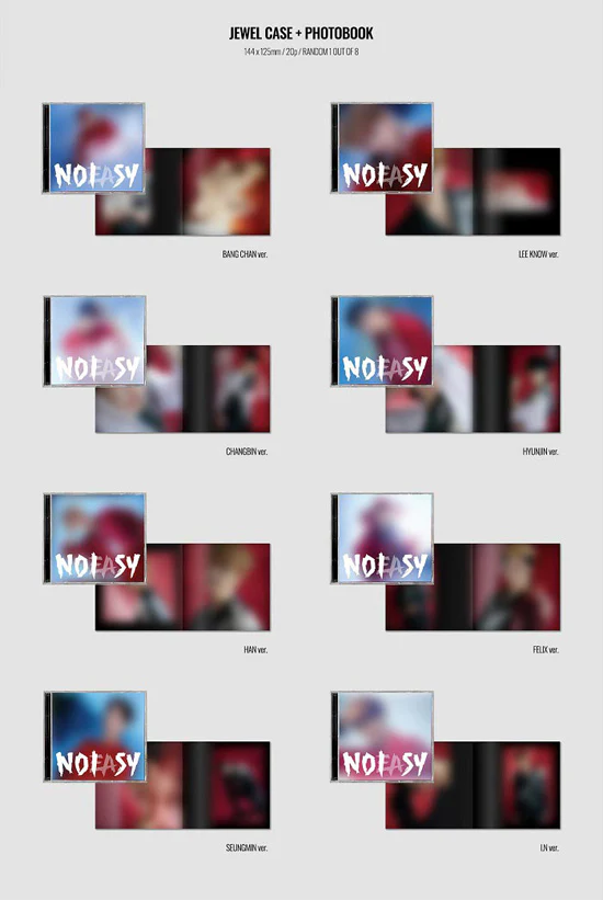 STRAY KIDS - NOEASY (Jewel Case) - Image 2