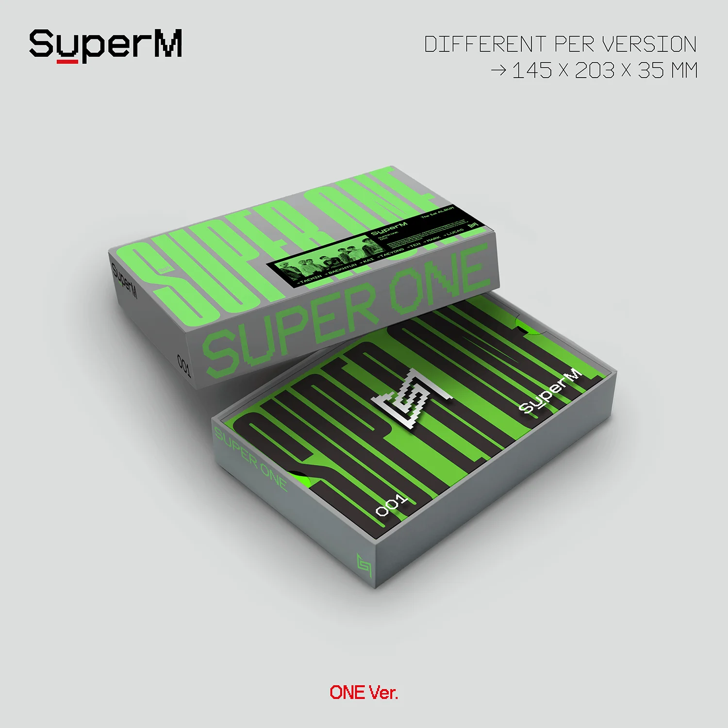 SuperM -The 1st Album ‘Super One’ (One Ver.) - Image 2