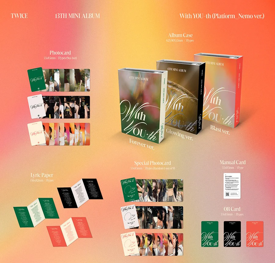 TWICE - With YOU-th / Nemo Ver. (Random) - Image 2