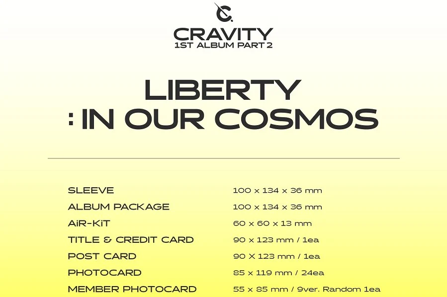 CRAVITY - LIBERTY : IN OUR COSMOS [KiT Album] - Image 2