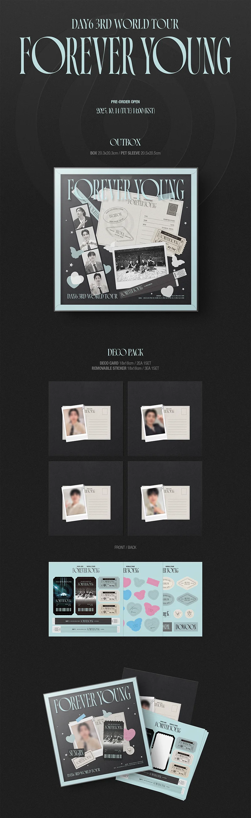 DAY6 - 3RD WORLD TOUR : FOREVER YOUNG / Blu-ray + BONUS - Image 2