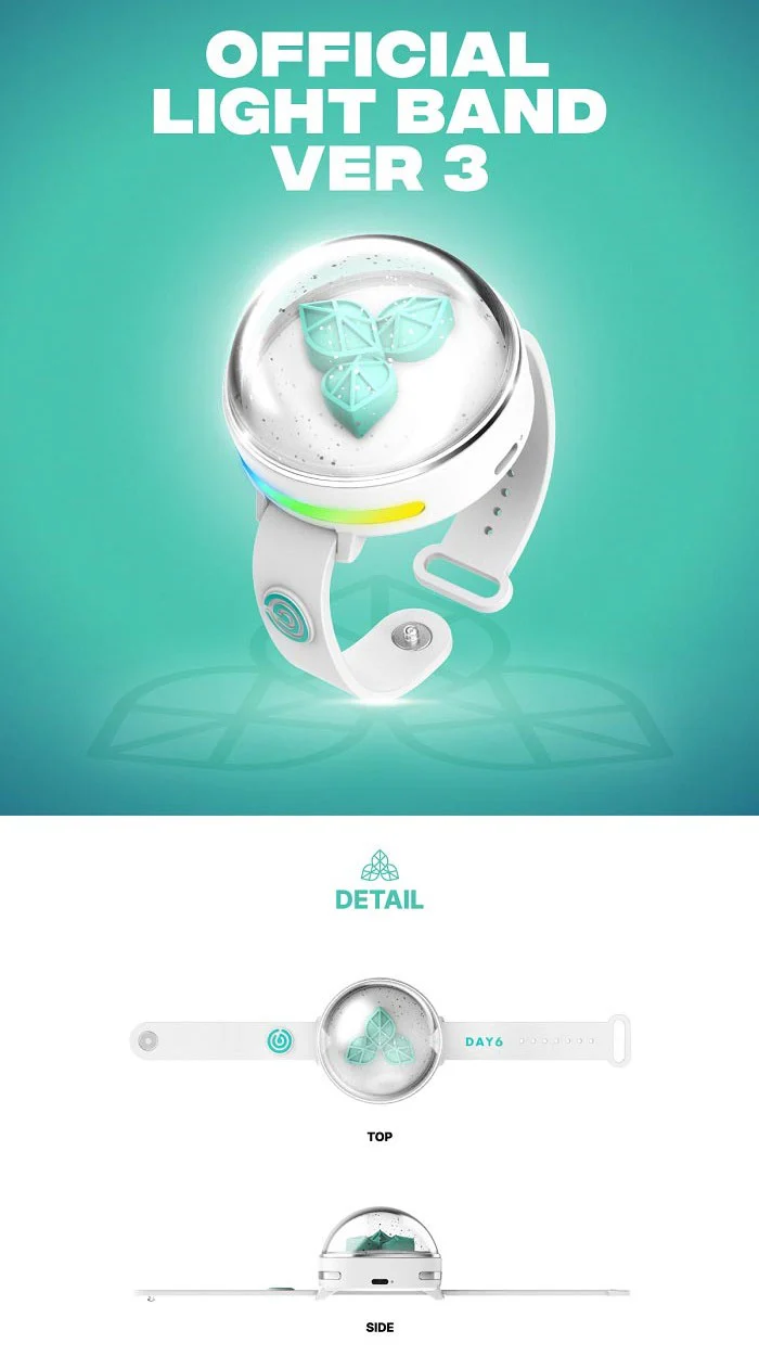DAY6 - OFFICIAL LIGHT BAND VER. 3 - Image 2