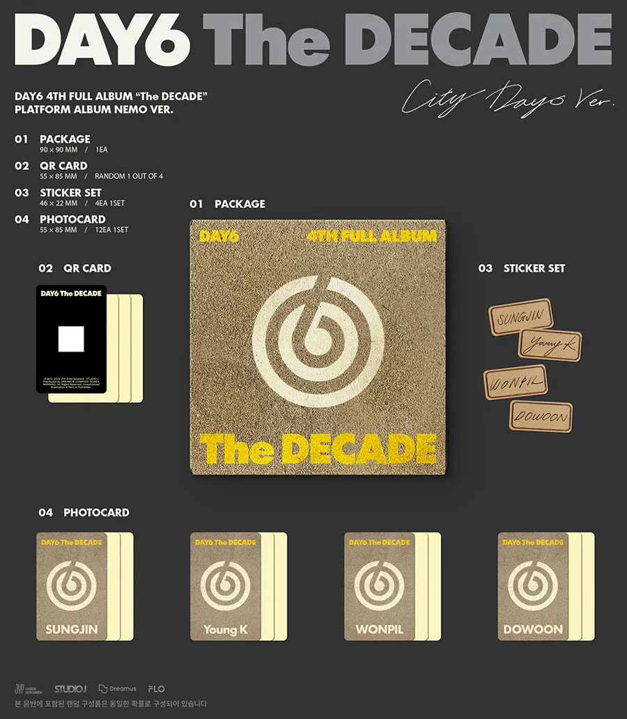 DAY6 - The Decade / Platform Album Nemo Ver. - Image 3