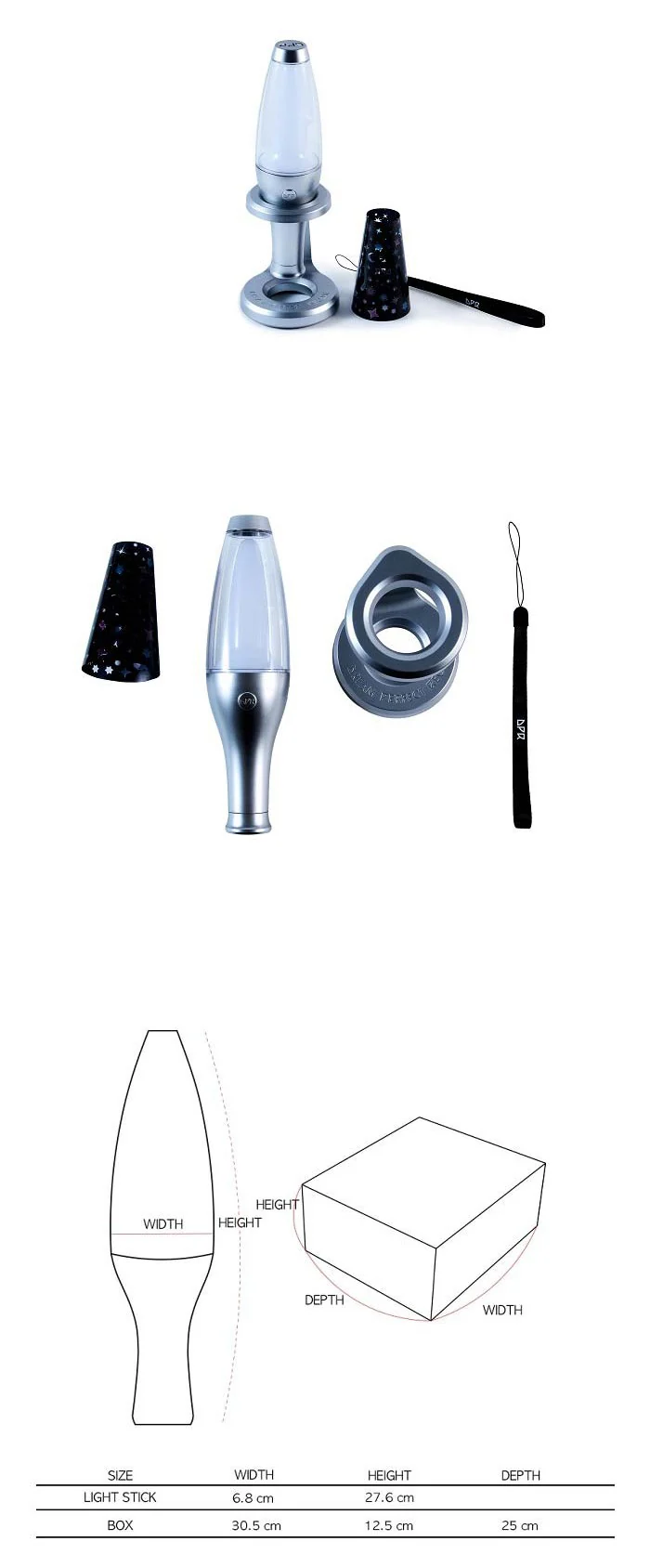 DPR – Dream Light (LIGHT STICK) - Limited Edition Box ver. - Image 5