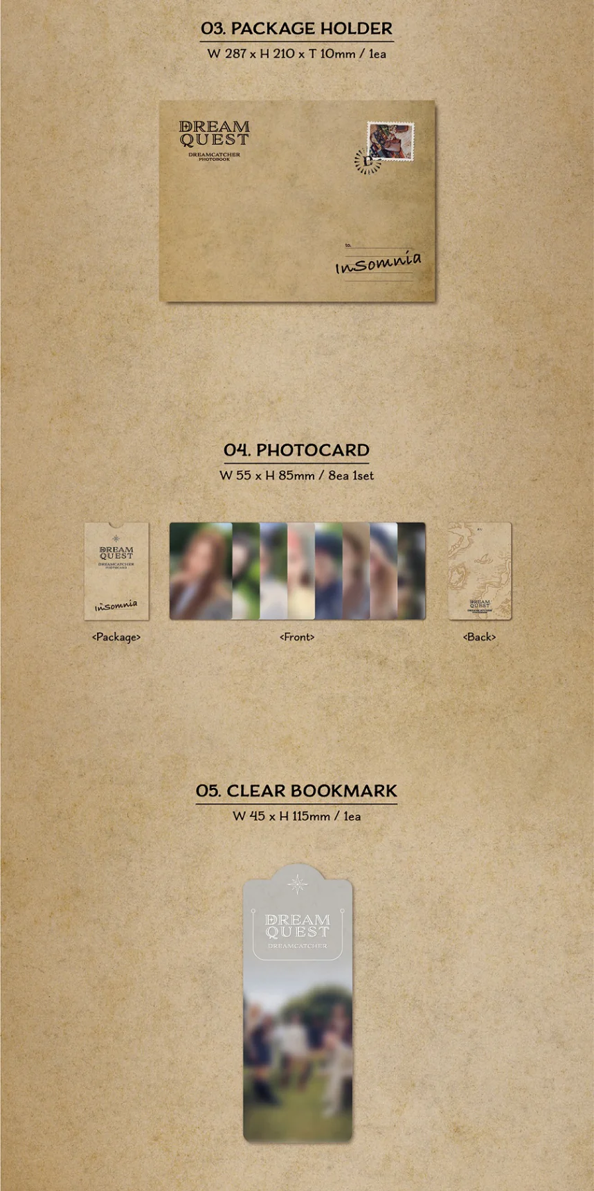 DREAMCATCHER - DREAM QUEST / OFFICIAL PHOTOBOOK - Image 5