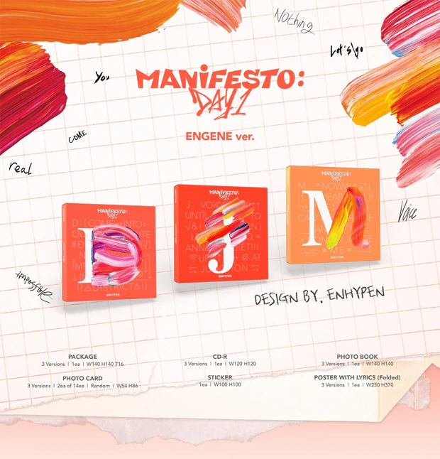 ENHYPEN - MANIFESTO : DAY 1 [ENGENE Ver] - Image 2