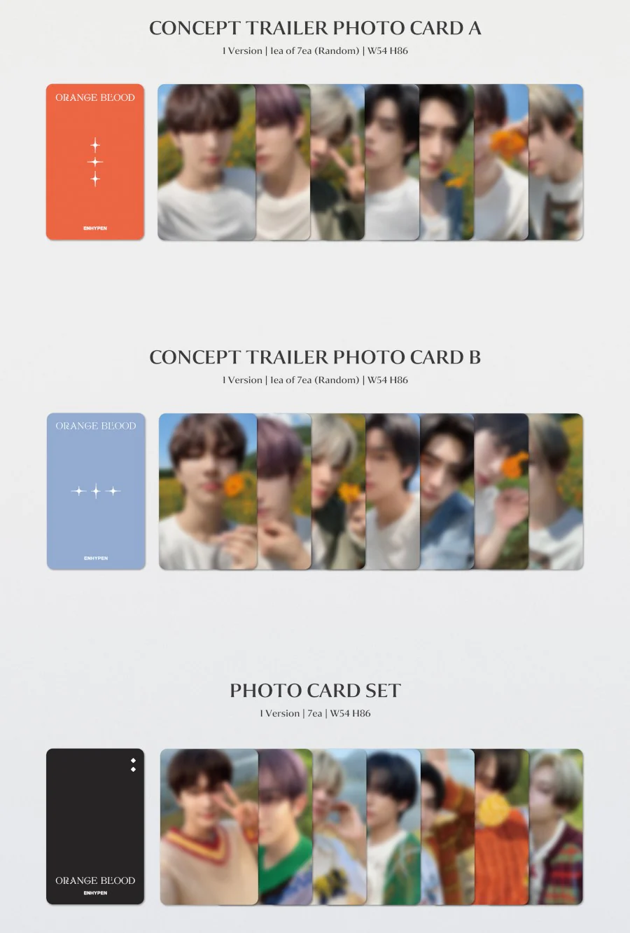 ENHYPEN - ORANGE BLOOD (Weverse Albums Ver. QR CARD) - Image 4