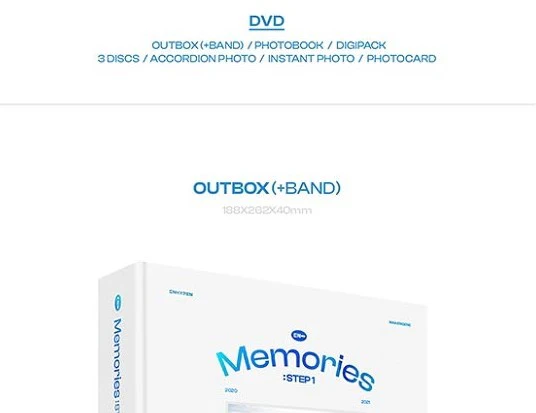 ENHYPEN - PIECES OF MEMORIES : STEP 1 (3 DVD BOXSET) - Image 2