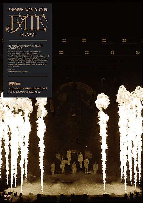 ENHYPEN - WORLD TOUR 'FATE' IN JAPAN / Japanese Regular Edition 2xDVD