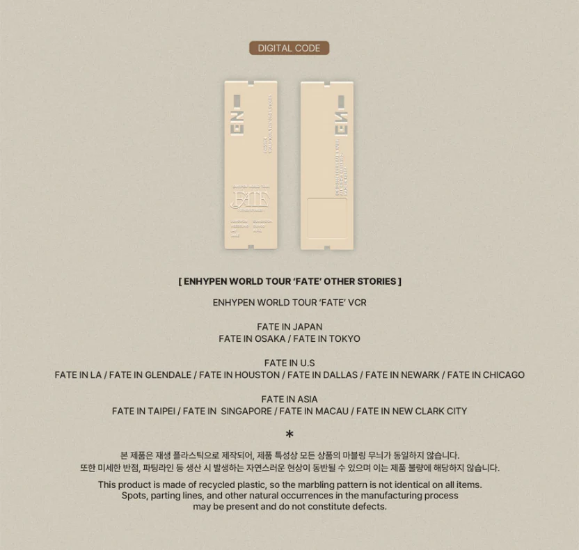 ENHYPEN - WORLD TOUR ‘FATE’ OTHER STORIES - Image 3