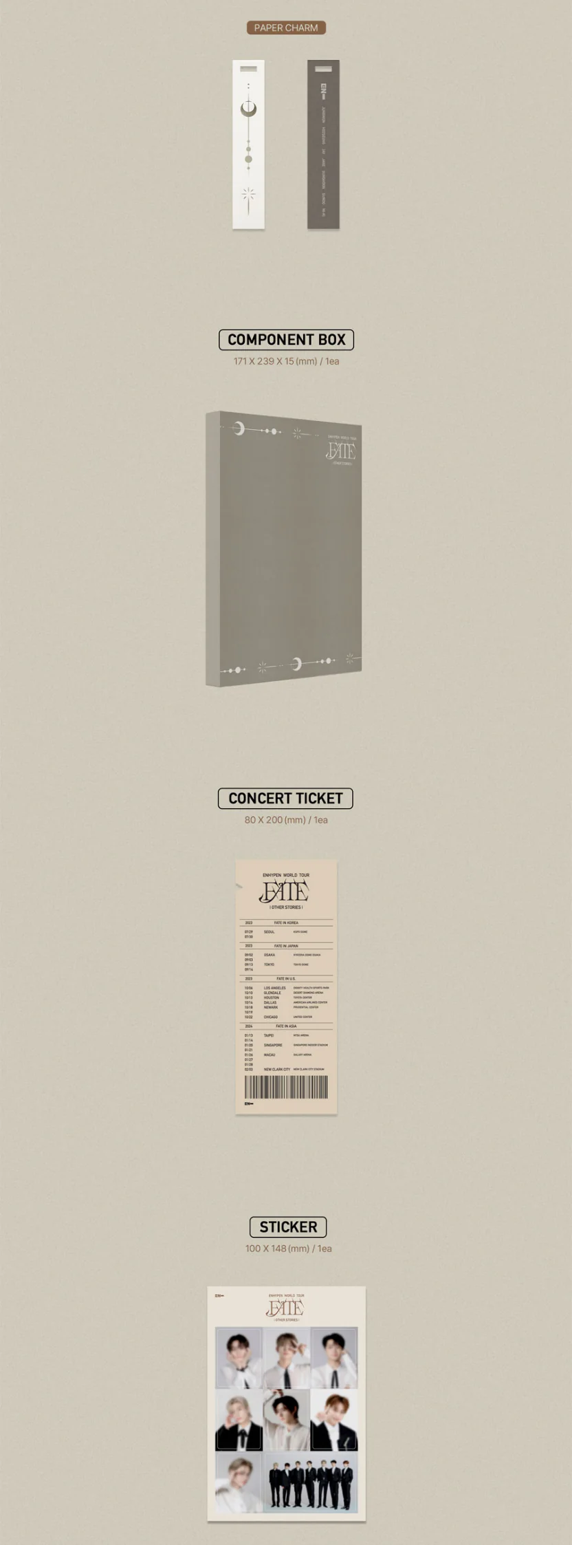 ENHYPEN - WORLD TOUR ‘FATE’ OTHER STORIES - Image 6