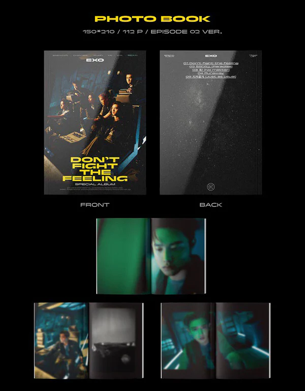 EXO - Special Album DON'T FIGHT THE FEELING (Photo Book  Ver. 2) - Image 2