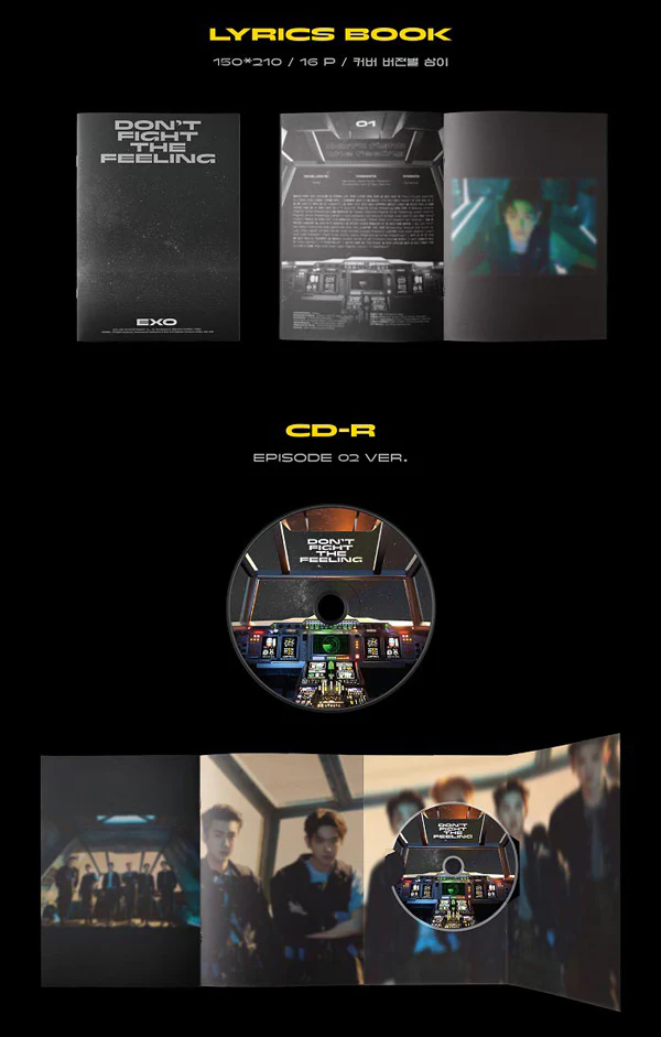 EXO - Special Album DON'T FIGHT THE FEELING (Photo Book  Ver. 2) - Image 3