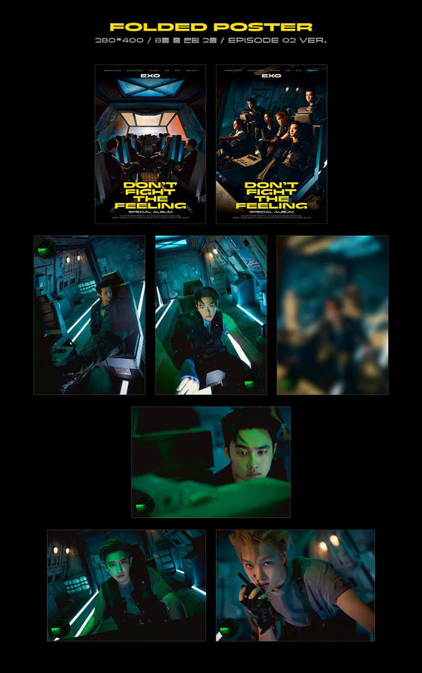 EXO - Special Album DON'T FIGHT THE FEELING (Photo Book  Ver. 2) - Image 5