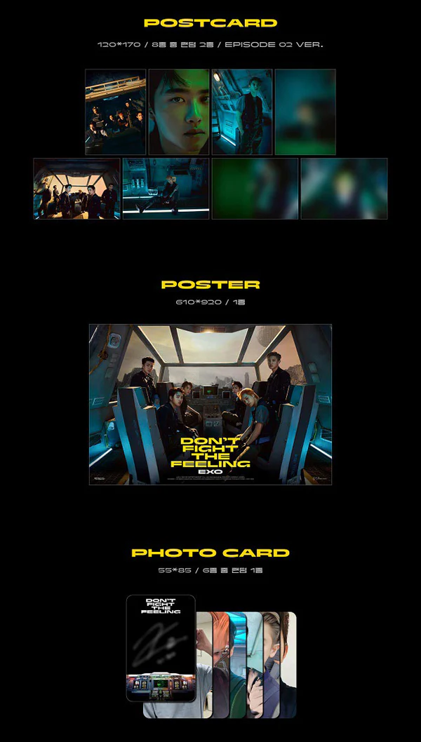 EXO - Special Album DON'T FIGHT THE FEELING (Photo Book  Ver. 2) - Image 6