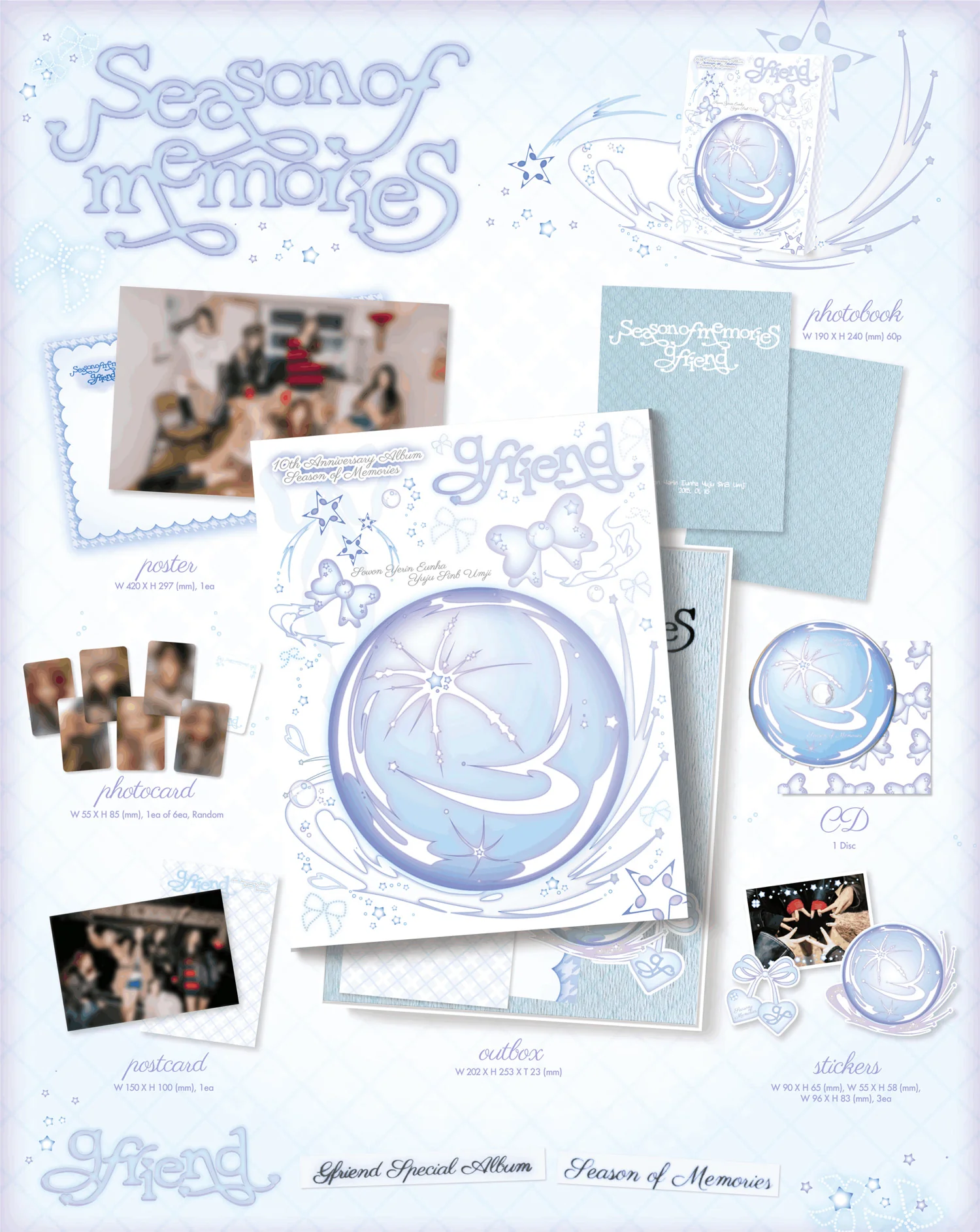 GFRIEND - Season of Memories / Photobook - Image 3