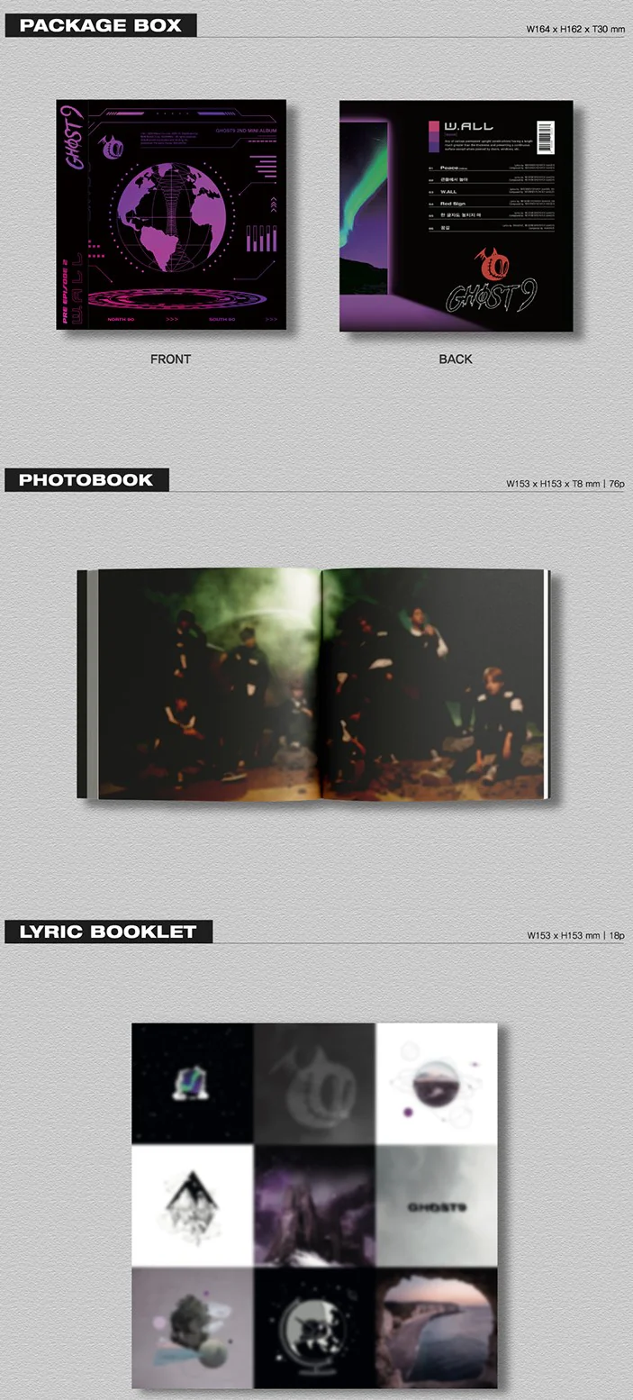 GHOST9 - 2nd Mini Album PRE EPISODE 2 : W.ALL - Image 2