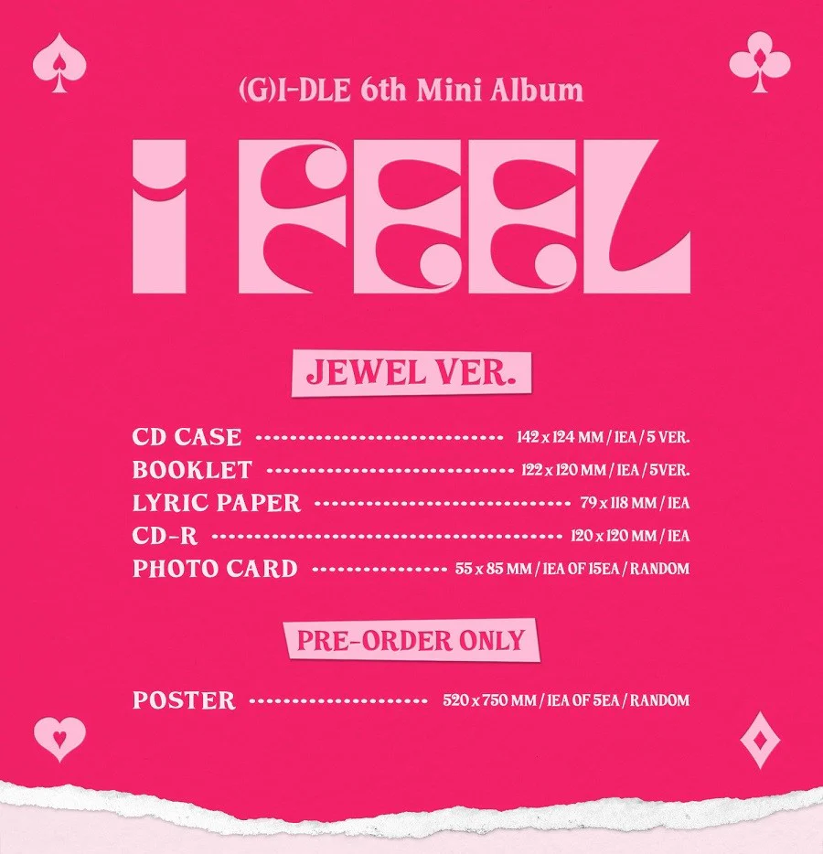 (G)I-DLE - I feel (JEWEL ver.) - Image 2