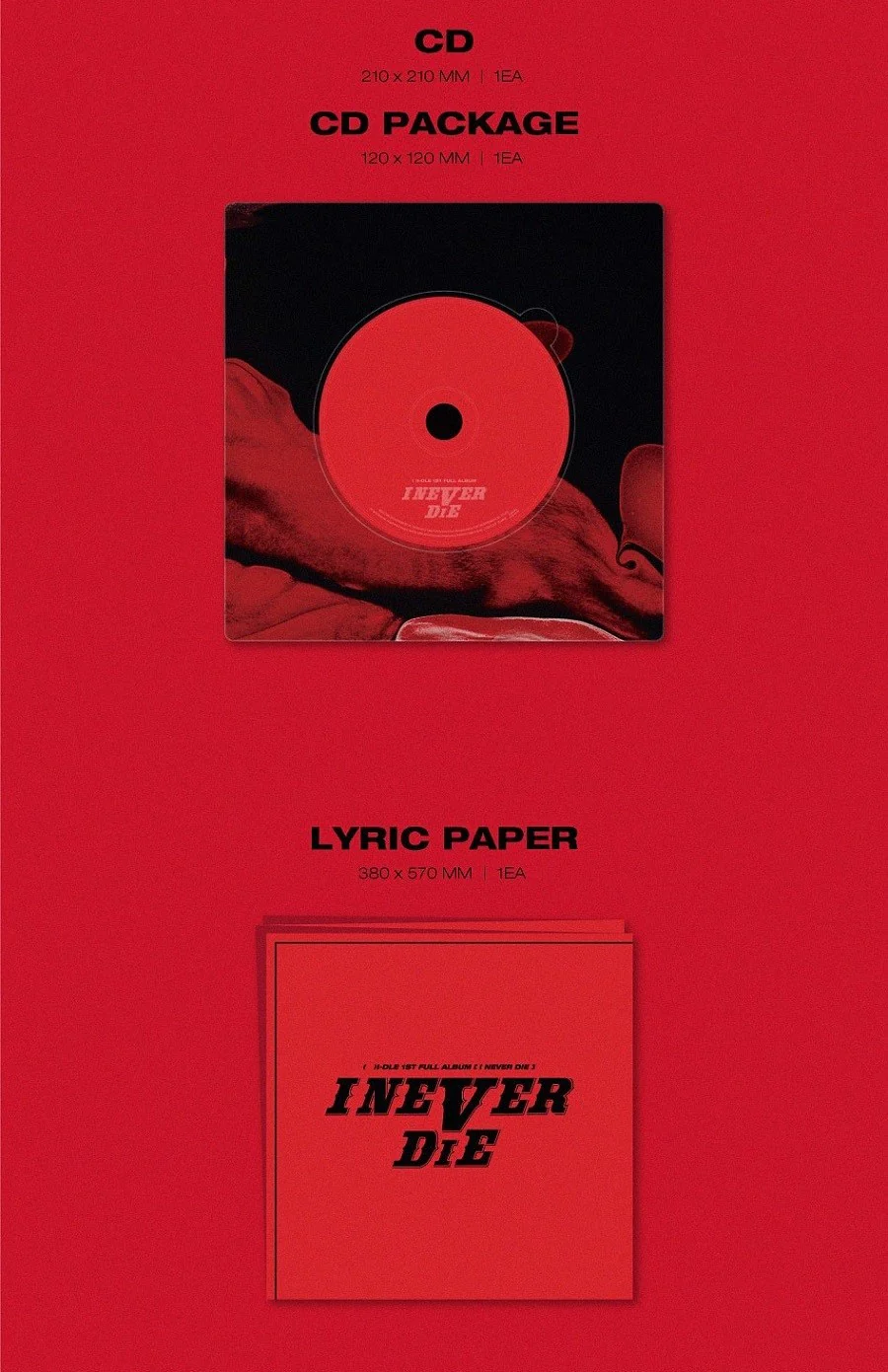 (G)I-DLE - I NEVER DIE (Random of 3 Versions) - Image 7