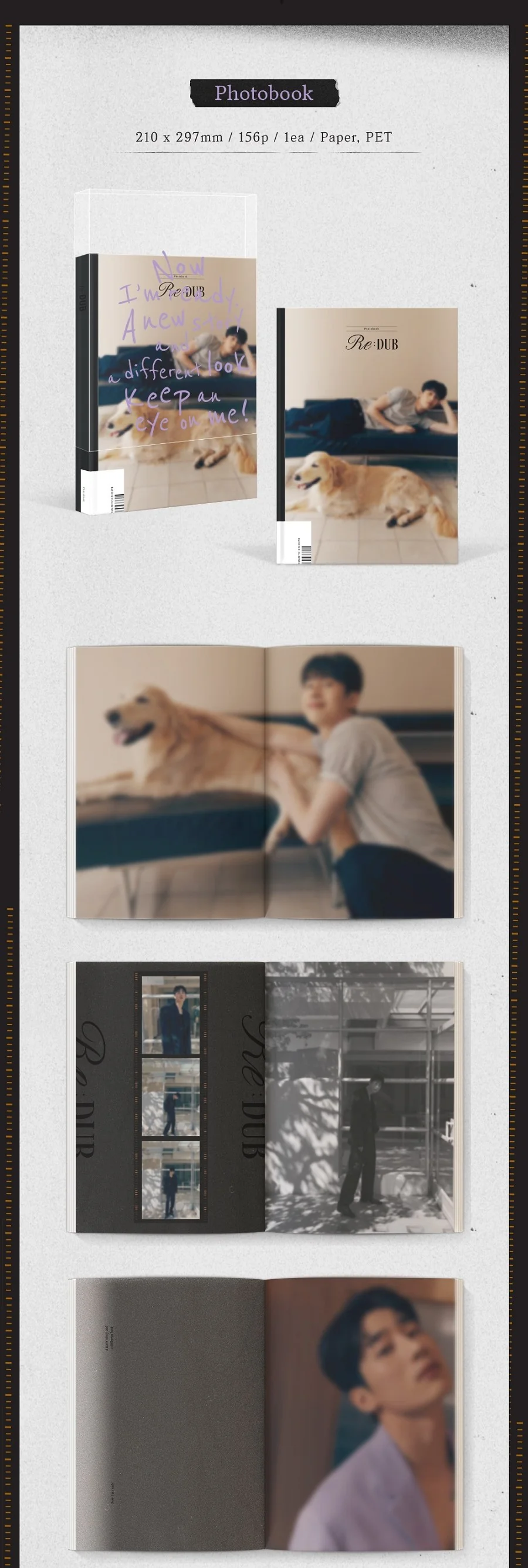 HAN SEUNG WOO 1st Photobook - Re;DUB - Image 2