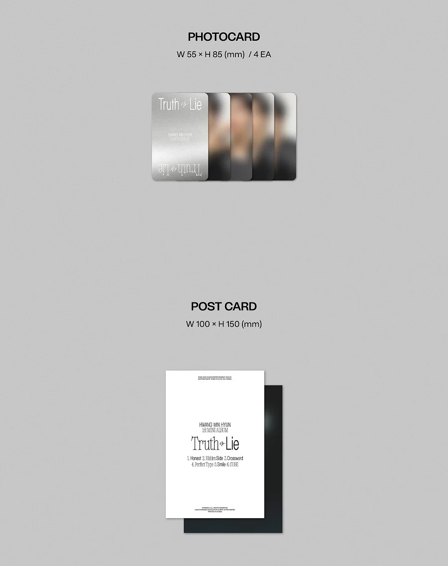 HWANG MIN HYUN (NU'EST) - Truth or Lie (Deluxe Ver.) - Image 5