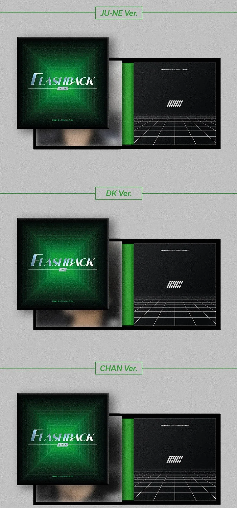 iKON - FLASHBACK [Digipack - Random of 6 Versions] - Image 3