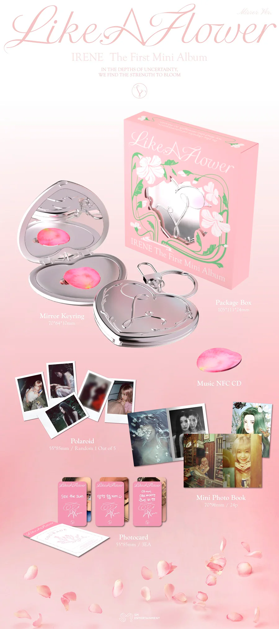 IRENE (RED VELVET) - Like A Flower / Mirror Ver. - Image 2