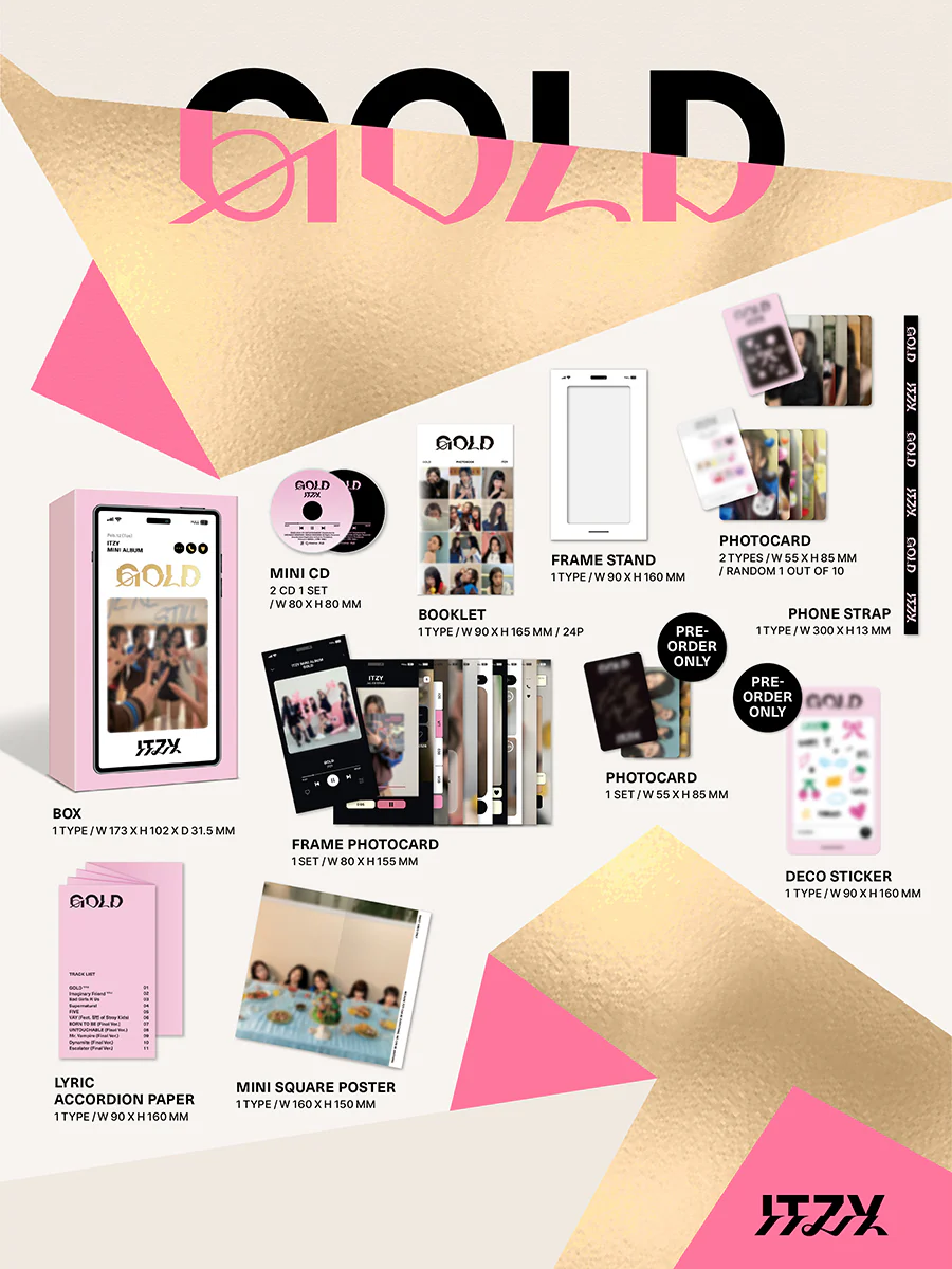 ITZY - GOLD / PHONE BOX Ver - Image 2