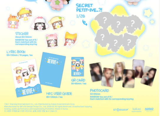 IVE - REVIVE+ / PETIT-IVE Ver. (Random) - Image 3